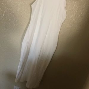 Vici white, body con midi dress (XL)